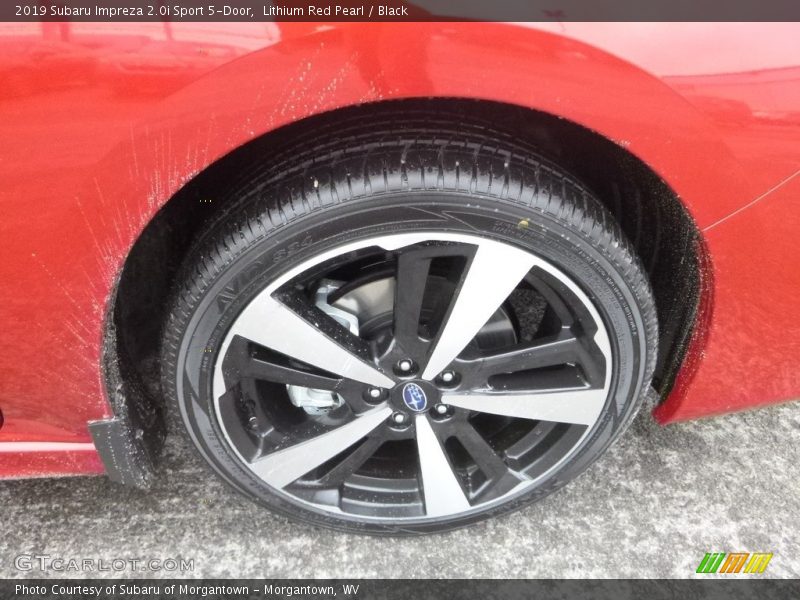 Lithium Red Pearl / Black 2019 Subaru Impreza 2.0i Sport 5-Door