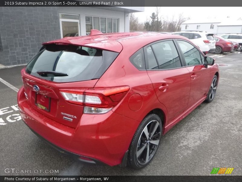 Lithium Red Pearl / Black 2019 Subaru Impreza 2.0i Sport 5-Door
