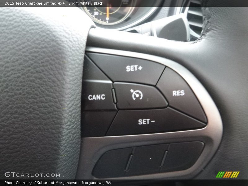 Bright White / Black 2019 Jeep Cherokee Limited 4x4