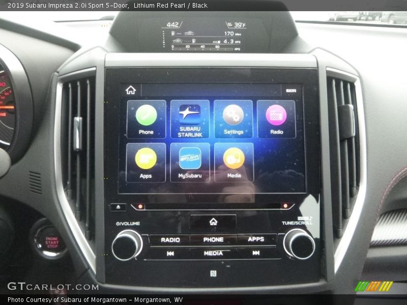 Lithium Red Pearl / Black 2019 Subaru Impreza 2.0i Sport 5-Door