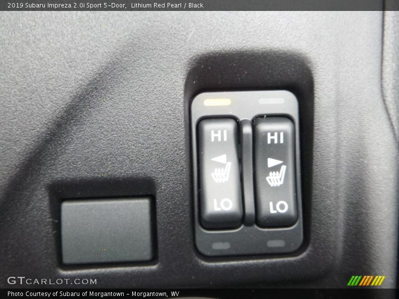 Lithium Red Pearl / Black 2019 Subaru Impreza 2.0i Sport 5-Door