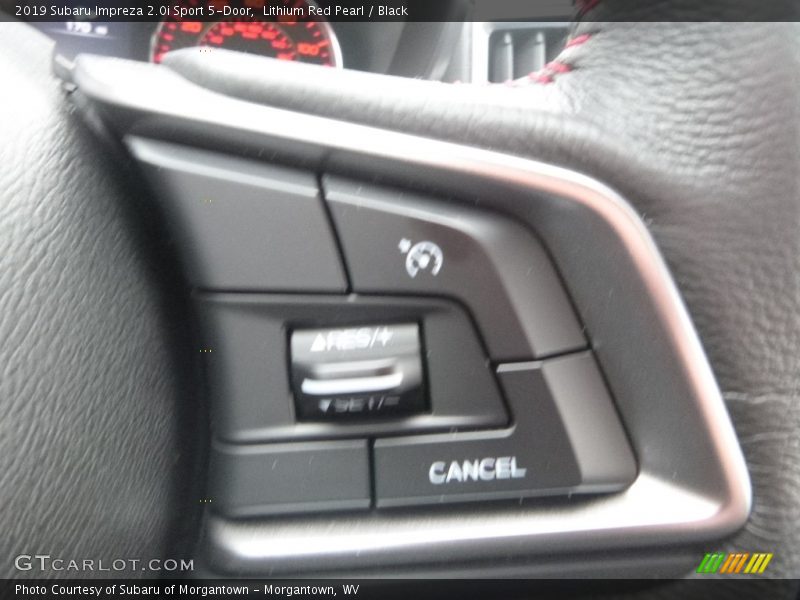 Lithium Red Pearl / Black 2019 Subaru Impreza 2.0i Sport 5-Door