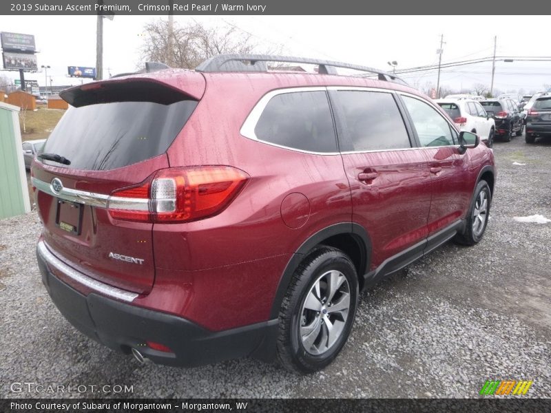 Crimson Red Pearl / Warm Ivory 2019 Subaru Ascent Premium