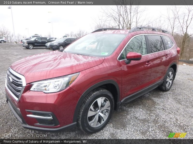 Crimson Red Pearl / Warm Ivory 2019 Subaru Ascent Premium