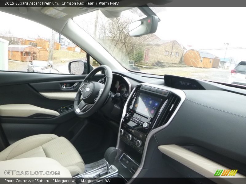 Crimson Red Pearl / Warm Ivory 2019 Subaru Ascent Premium