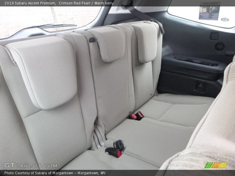 Crimson Red Pearl / Warm Ivory 2019 Subaru Ascent Premium