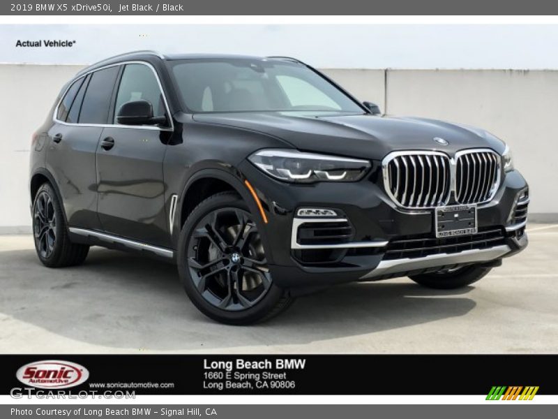 Jet Black / Black 2019 BMW X5 xDrive50i