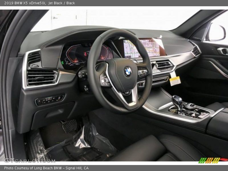 Jet Black / Black 2019 BMW X5 xDrive50i