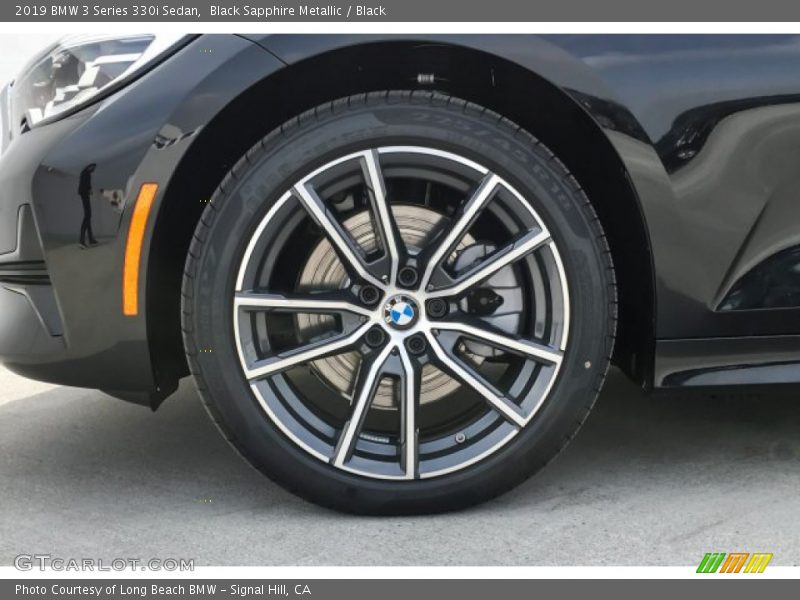Black Sapphire Metallic / Black 2019 BMW 3 Series 330i Sedan