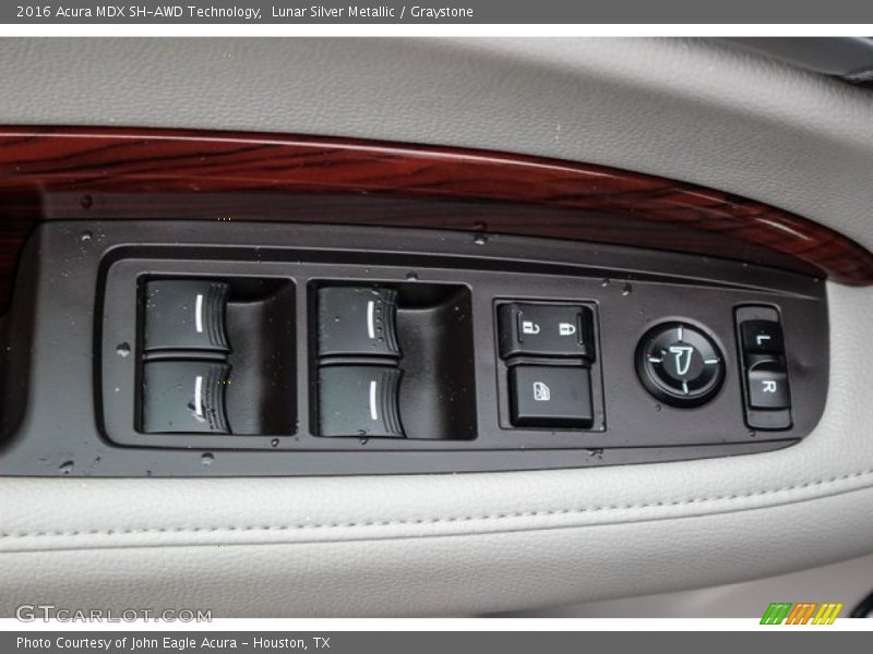 Lunar Silver Metallic / Graystone 2016 Acura MDX SH-AWD Technology