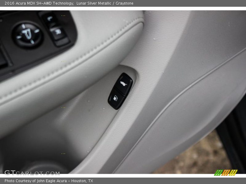Lunar Silver Metallic / Graystone 2016 Acura MDX SH-AWD Technology