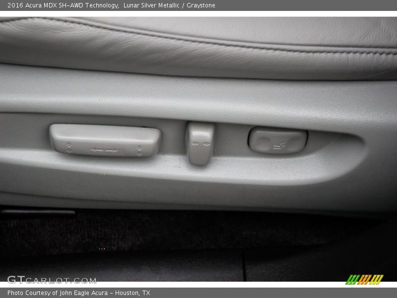 Lunar Silver Metallic / Graystone 2016 Acura MDX SH-AWD Technology