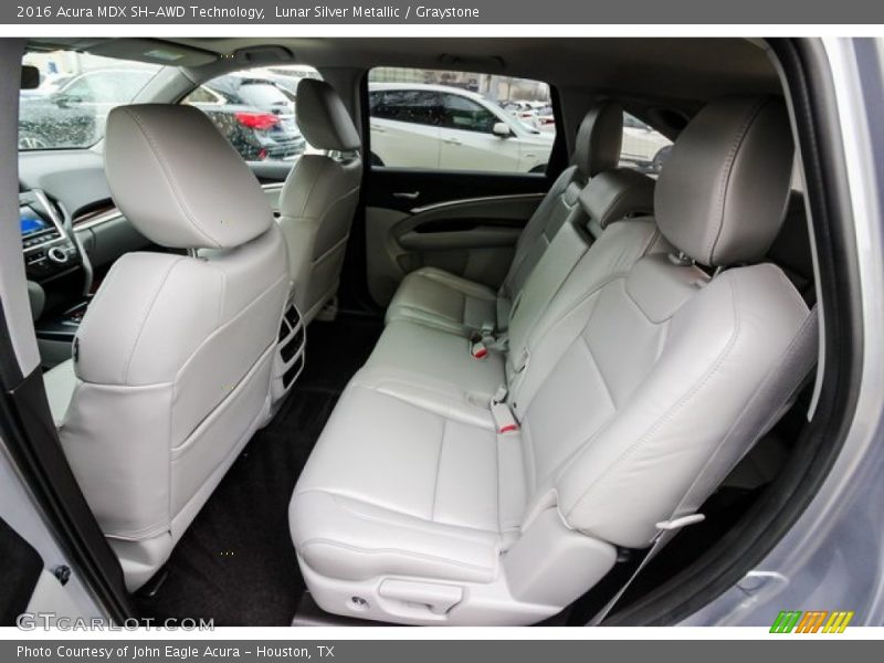 Lunar Silver Metallic / Graystone 2016 Acura MDX SH-AWD Technology