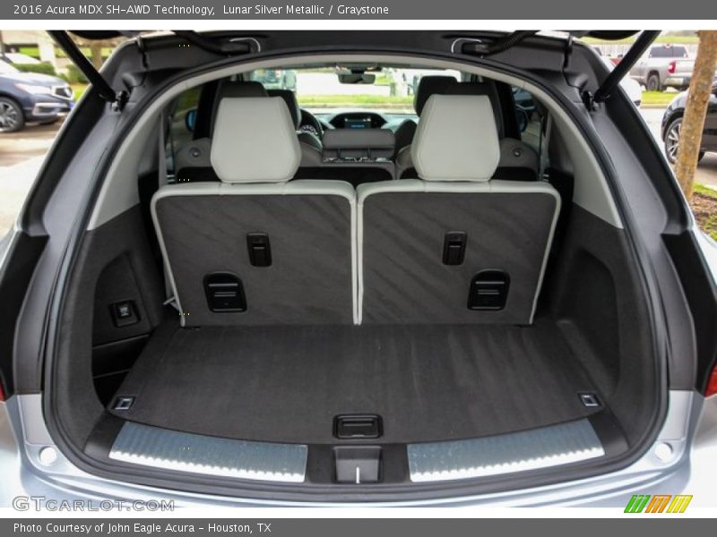 Lunar Silver Metallic / Graystone 2016 Acura MDX SH-AWD Technology