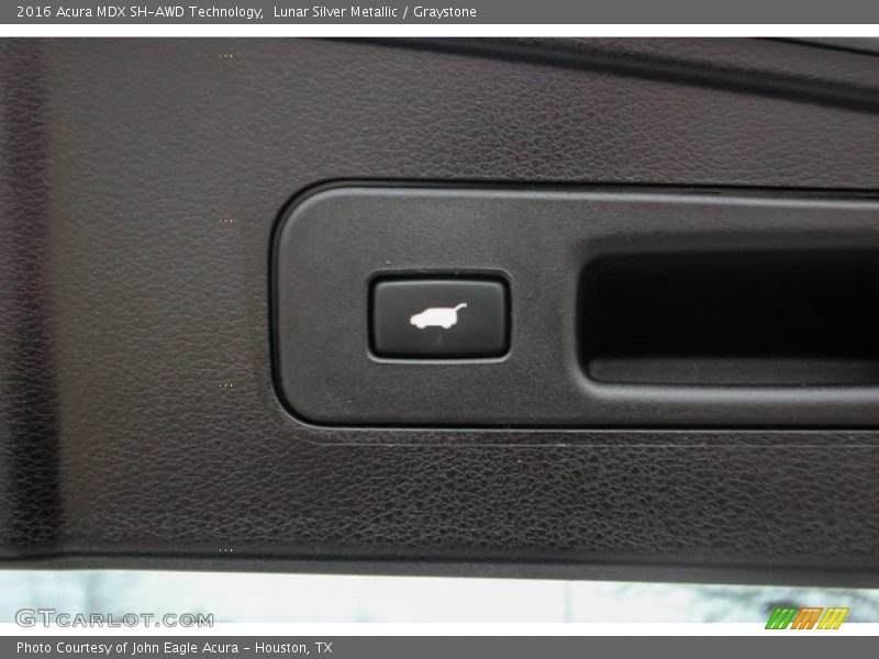 Lunar Silver Metallic / Graystone 2016 Acura MDX SH-AWD Technology