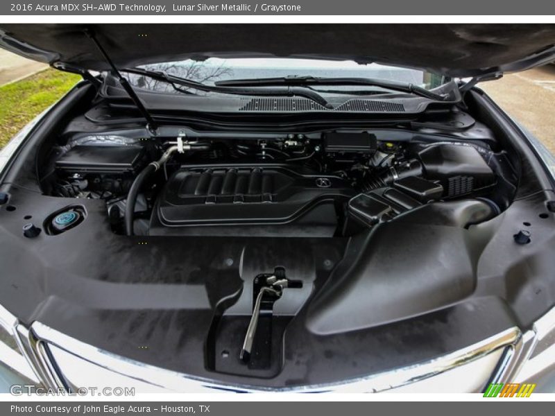 Lunar Silver Metallic / Graystone 2016 Acura MDX SH-AWD Technology