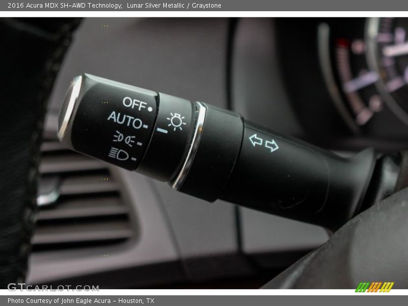 Lunar Silver Metallic / Graystone 2016 Acura MDX SH-AWD Technology
