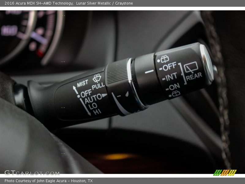 Lunar Silver Metallic / Graystone 2016 Acura MDX SH-AWD Technology