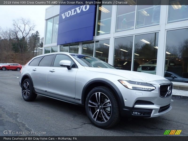 Front 3/4 View of 2019 V90 Cross Country T6 AWD Volvo Ocean Race