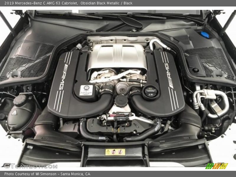  2019 C AMG 63 Cabriolet Engine - 4.0 Liter biturbo DOHC 32-Valve VVT V8