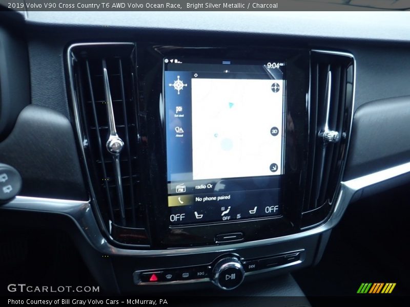 Controls of 2019 V90 Cross Country T6 AWD Volvo Ocean Race
