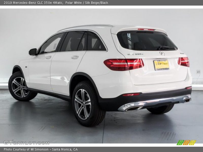 Polar White / Silk Beige/Black 2019 Mercedes-Benz GLC 350e 4Matic