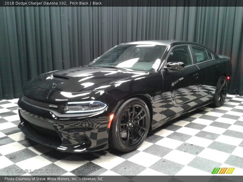Pitch Black / Black 2018 Dodge Charger Daytona 392