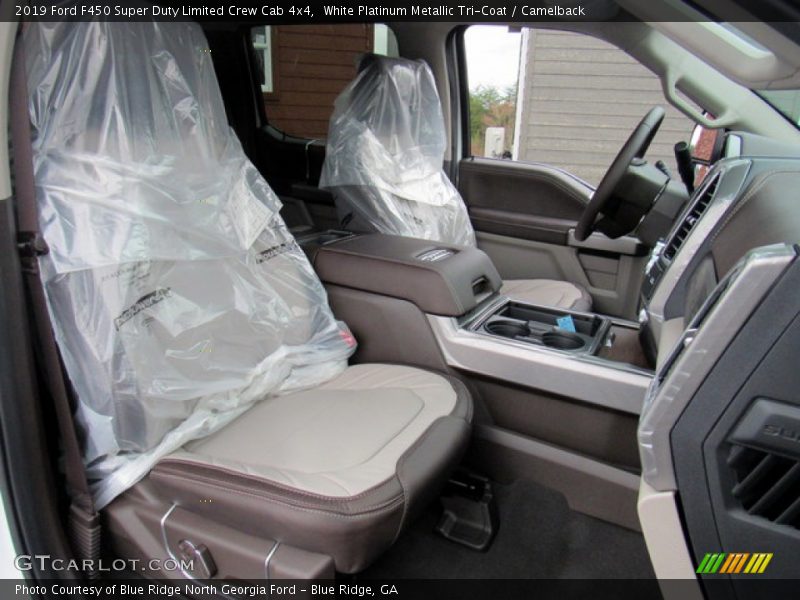  2019 F450 Super Duty Limited Crew Cab 4x4 Camelback Interior
