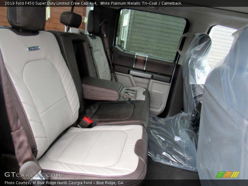 Rear Seat of 2019 F450 Super Duty Limited Crew Cab 4x4
