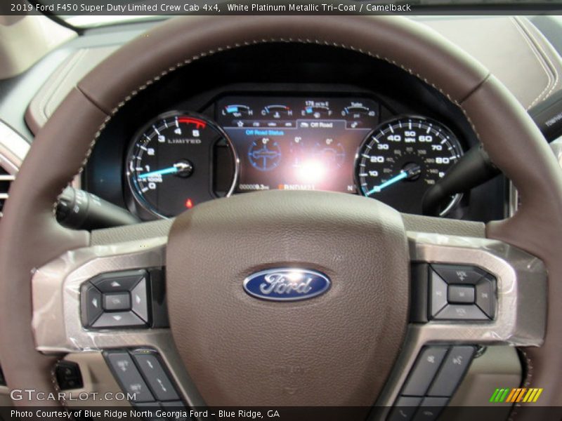  2019 F450 Super Duty Limited Crew Cab 4x4 Steering Wheel