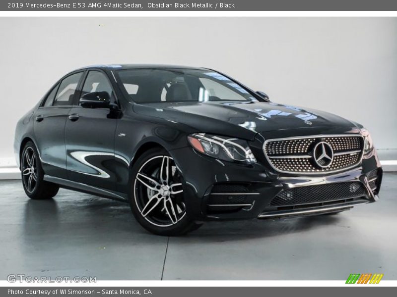 Obsidian Black Metallic / Black 2019 Mercedes-Benz E 53 AMG 4Matic Sedan