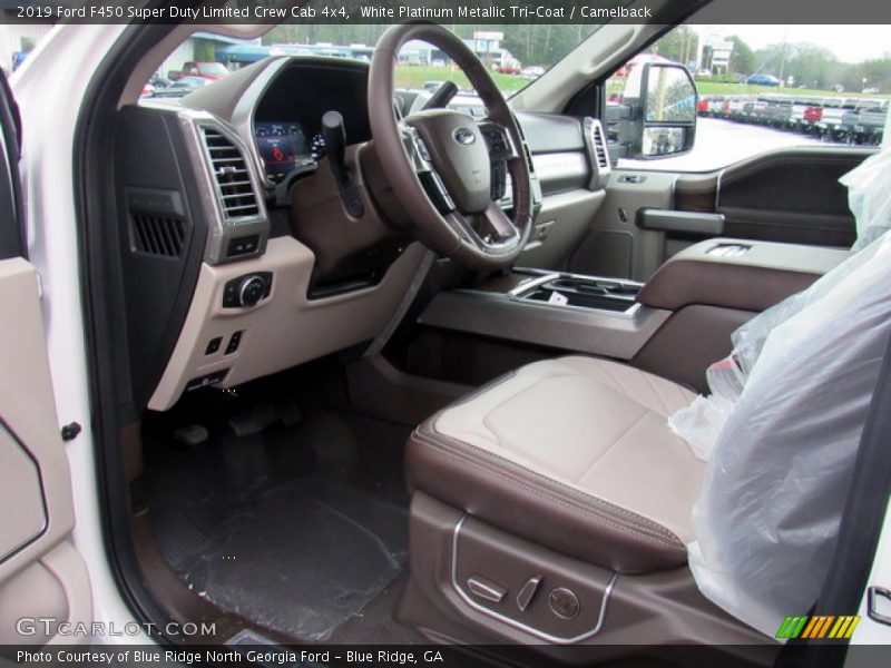 Front Seat of 2019 F450 Super Duty Limited Crew Cab 4x4