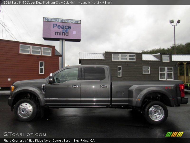 Magnetic Metallic / Black 2019 Ford F450 Super Duty Platinum Crew Cab 4x4