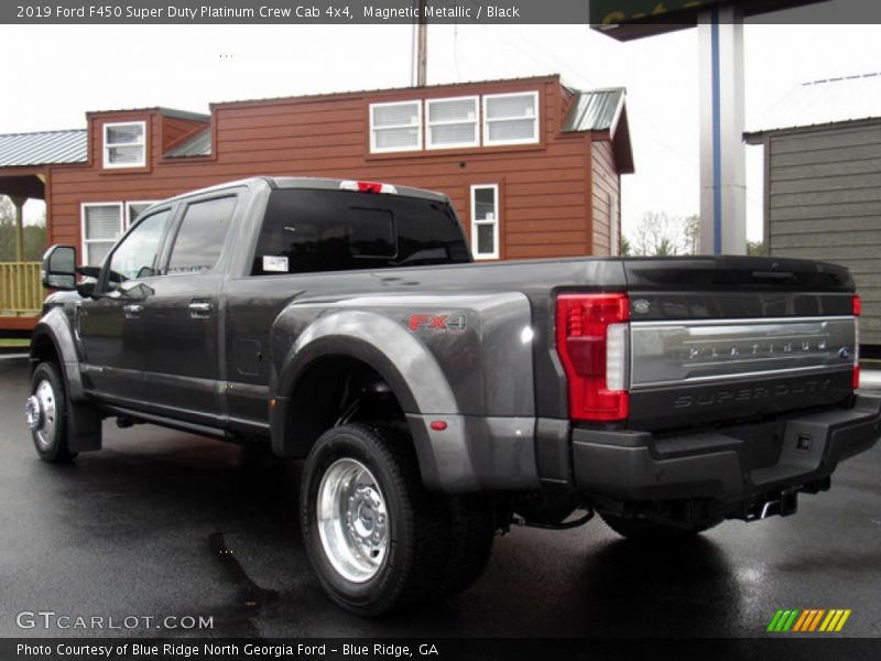 Magnetic Metallic / Black 2019 Ford F450 Super Duty Platinum Crew Cab 4x4