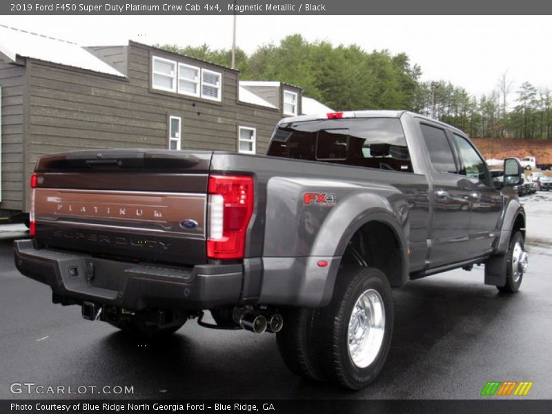 Magnetic Metallic / Black 2019 Ford F450 Super Duty Platinum Crew Cab 4x4