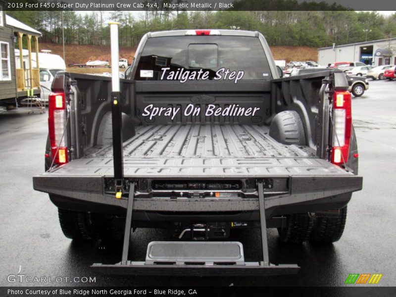 Magnetic Metallic / Black 2019 Ford F450 Super Duty Platinum Crew Cab 4x4