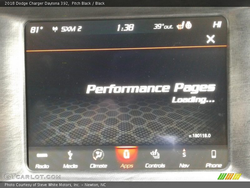 Pitch Black / Black 2018 Dodge Charger Daytona 392