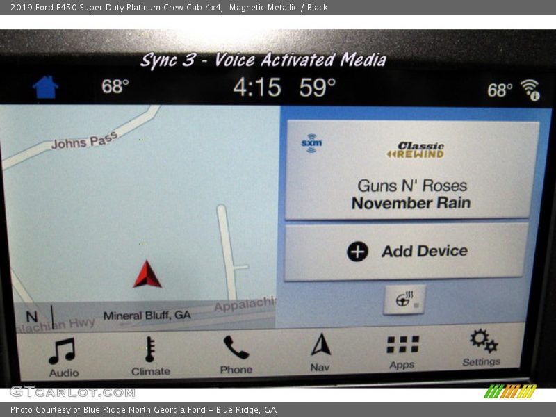 Magnetic Metallic / Black 2019 Ford F450 Super Duty Platinum Crew Cab 4x4