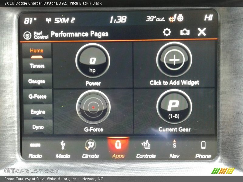 Pitch Black / Black 2018 Dodge Charger Daytona 392