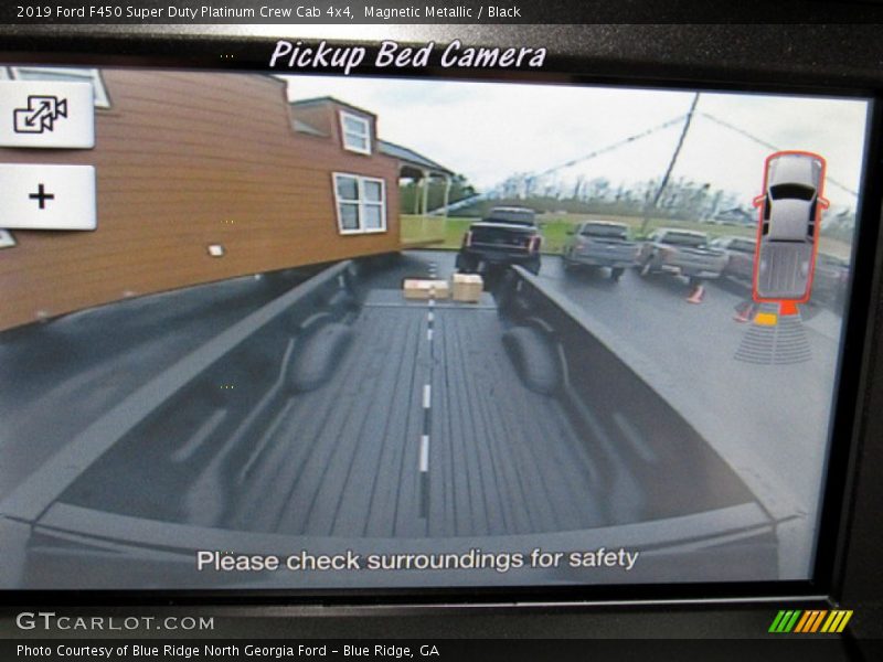 Magnetic Metallic / Black 2019 Ford F450 Super Duty Platinum Crew Cab 4x4