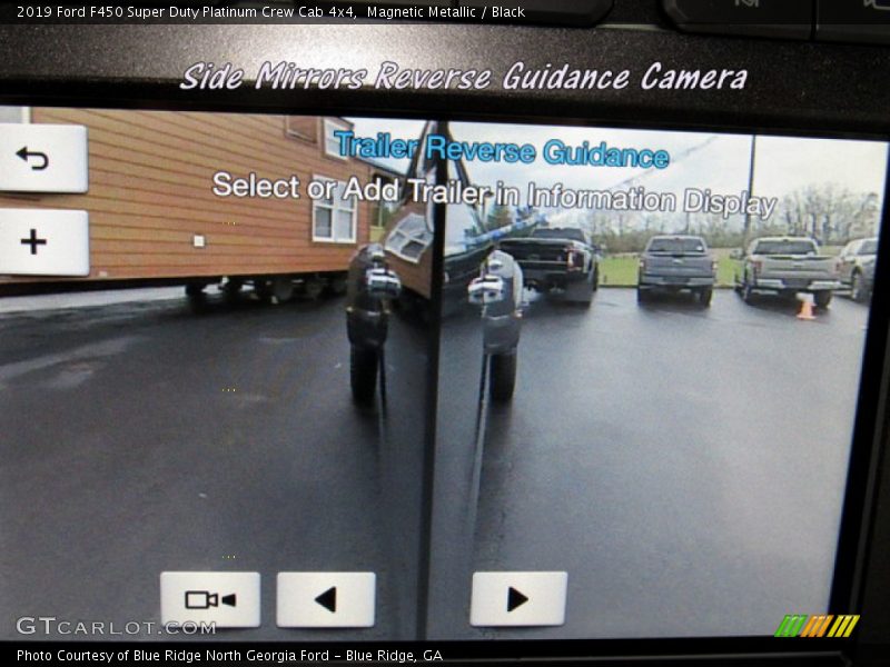 Magnetic Metallic / Black 2019 Ford F450 Super Duty Platinum Crew Cab 4x4