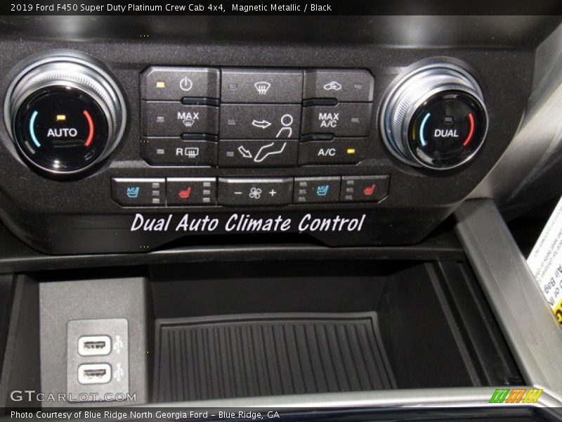 Magnetic Metallic / Black 2019 Ford F450 Super Duty Platinum Crew Cab 4x4