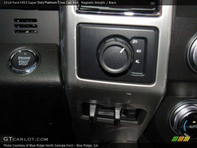 Magnetic Metallic / Black 2019 Ford F450 Super Duty Platinum Crew Cab 4x4
