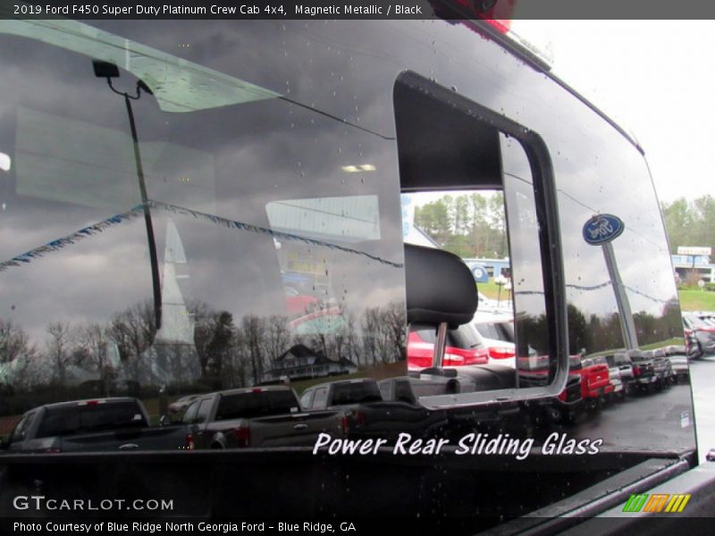 Magnetic Metallic / Black 2019 Ford F450 Super Duty Platinum Crew Cab 4x4