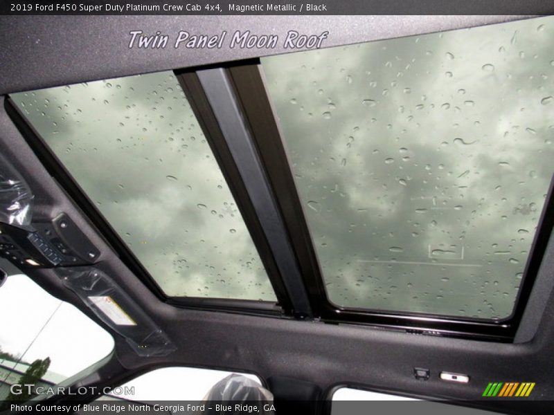 Magnetic Metallic / Black 2019 Ford F450 Super Duty Platinum Crew Cab 4x4
