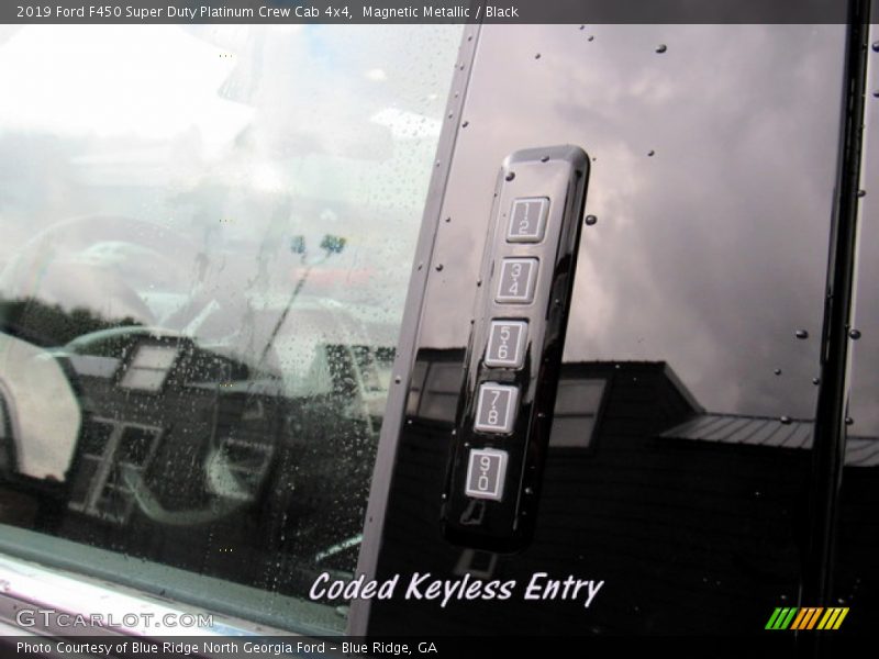 Magnetic Metallic / Black 2019 Ford F450 Super Duty Platinum Crew Cab 4x4