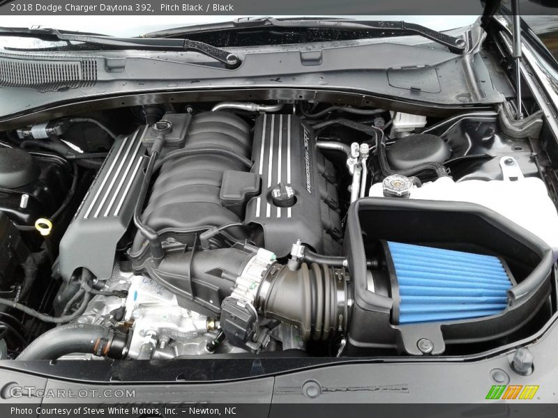 Pitch Black / Black 2018 Dodge Charger Daytona 392