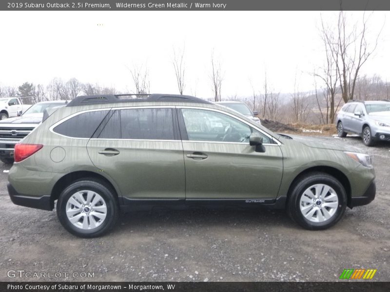 Wilderness Green Metallic / Warm Ivory 2019 Subaru Outback 2.5i Premium