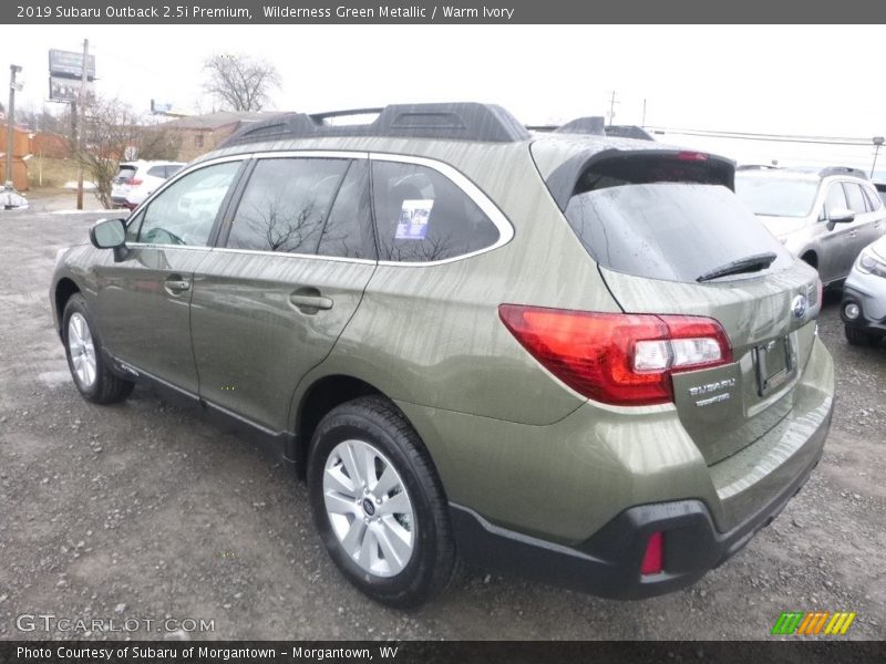 Wilderness Green Metallic / Warm Ivory 2019 Subaru Outback 2.5i Premium