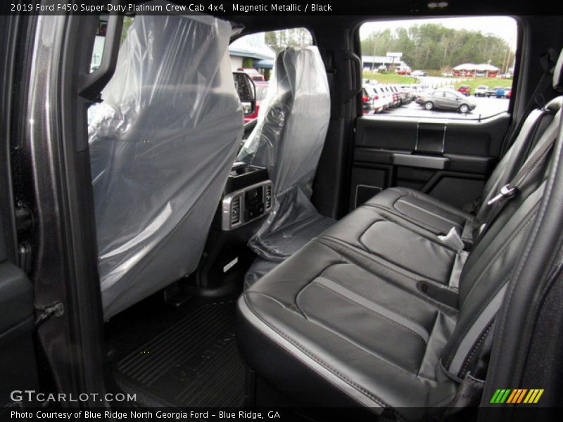 Magnetic Metallic / Black 2019 Ford F450 Super Duty Platinum Crew Cab 4x4